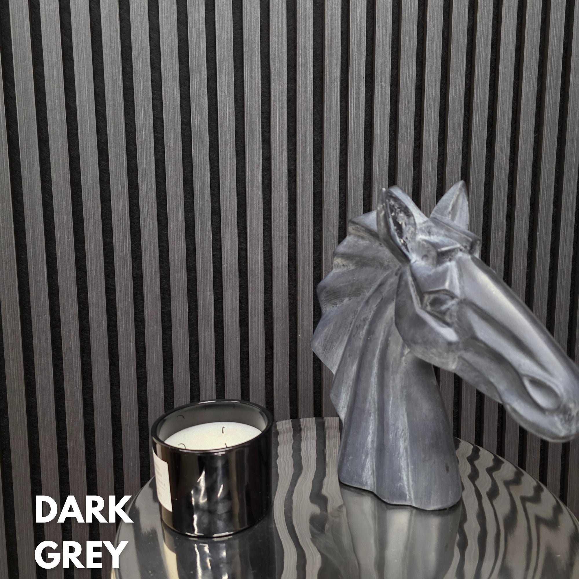 Premium Acoustic Slatted Wall Panel (Multiple Colours)